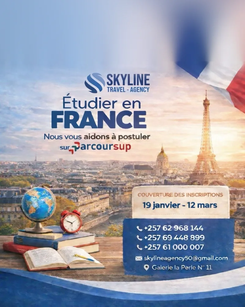 Notre affiche Étudier en France
