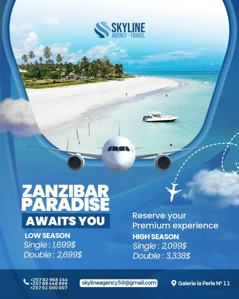 Notre affiche Zanzibar Paradise